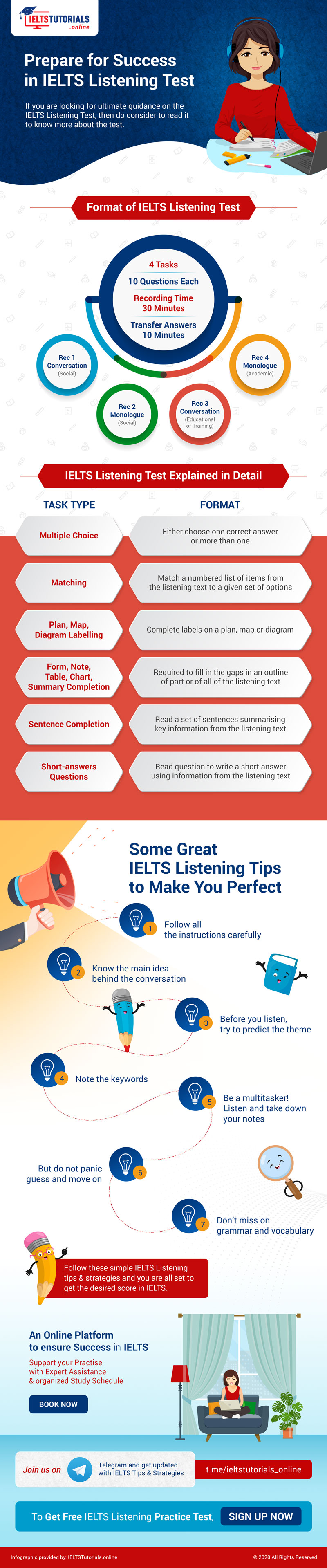 best ielts listening tips & strategies